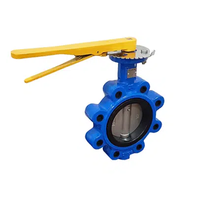 imazhi i Gas Butterfly Valve Fully Lugged Ductile Iron - 3"