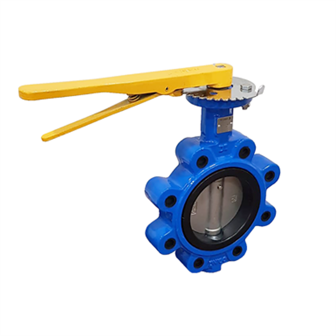 Gas Butterfly Valve Fully Lugged Ductile Iron - 3"