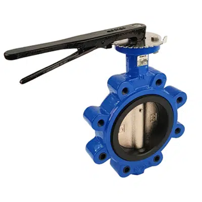 afbeelding voor Fully Lugged Butterfly Valve Ductile Iron WRAS PN16 - 3"