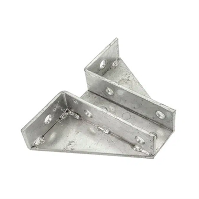 Channel Bracket - Gusseted Base Bracket