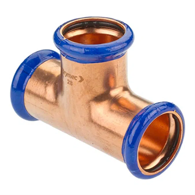 Copper-Press Equal Tee (M-Profile) 15mm - 108mm