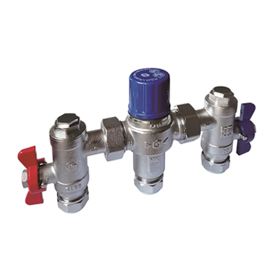 Image for Thermostatic Mixing Valve TMV3 CW MX Service Valves