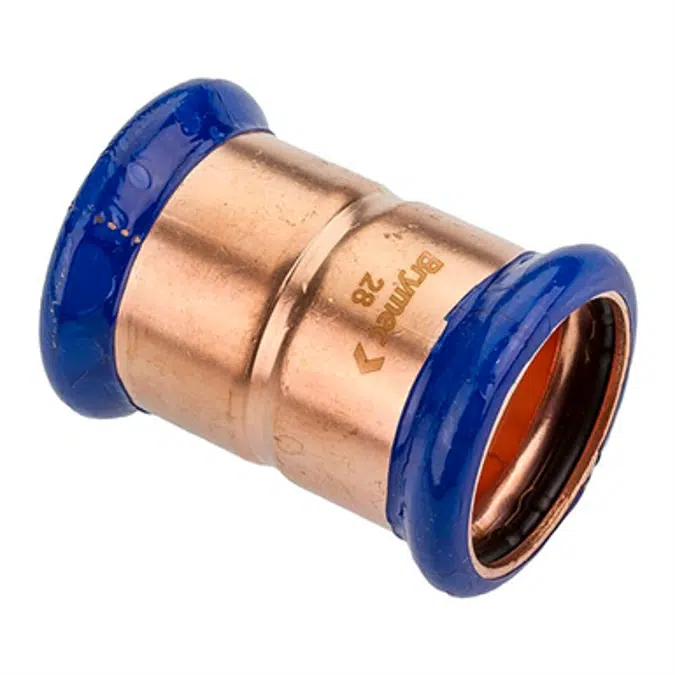 Copper-Press Coupling (M-Profile) 15mm - 108mm