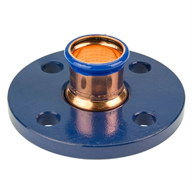 Copper - Press Crimping Flange 42mm - 108mm