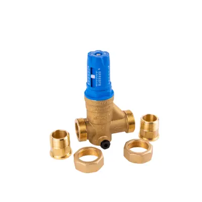 Image for MxM Union Brymec DZR Brass Pressure Reducing Valve