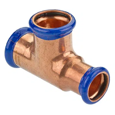 Obrázek pro Copper-Press Reducing Tee ExBxE (M-Profile) 15mm - 108mm