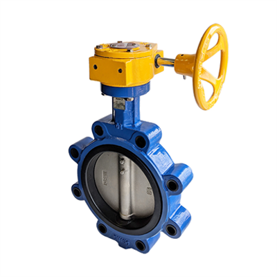 Image pour Gas Butterfly Valve Fully Lugged Ductile Iron - 12" With Gear Box Attachment