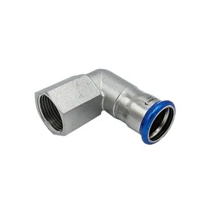 Image for Stainless Steel Press Female Iron 90° Elbow (M-Profile) 15mm - 35mm