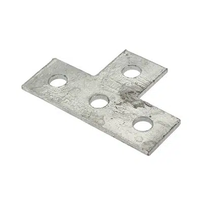Image for Channel Bracket - Flat T Bracket (80 x 120mm)