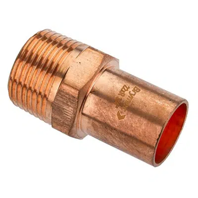 Image for Copper-Press Plug- In Male Adapter (M-Profile) 15mm - 22mm