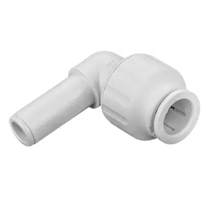 Image for Polybutylene Push-Fit 90 Spigot Elbow - 15, 22mm - 36046, 36047
