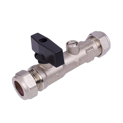 Image pour Dual Double Check & Isolating Valve - 15, 22mm - 30882 , 30889