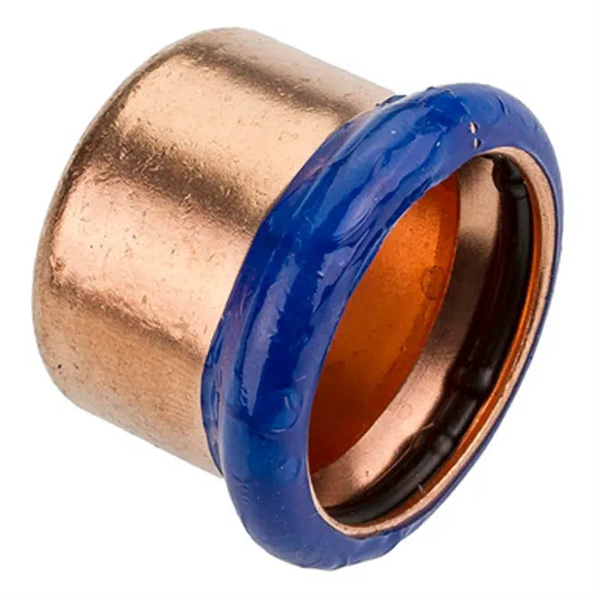 Copper-Press End Cap (M-Profile) 15mm - 76mm