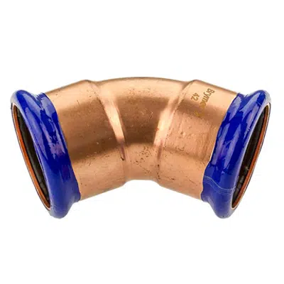 Obrázek pro Copper-Press 45° F/F Bend (M-Profile) 15mm - 108mm