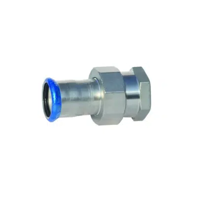 Image for Stainless Steel Press Female Union Flat Faced Seal (M-Profile) 15mm - 54mm