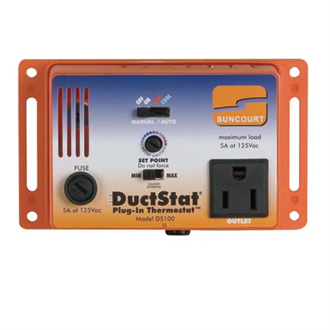 Suncourt DS100 DuctStat Plug-In Switch