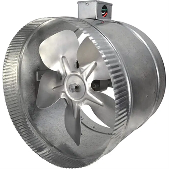 Suncourt DB310E 2-Speed Inductor Inline 10in Duct Fan