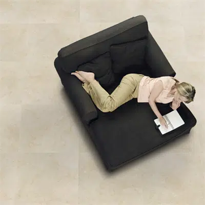 Image for Collection Evoque colour Crema Floor Tiles