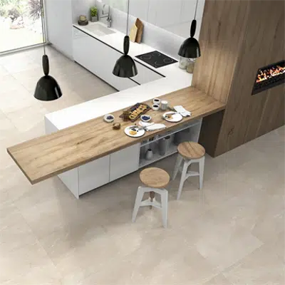 Collection Brancato colour Beige Floor Tiles için görüntü