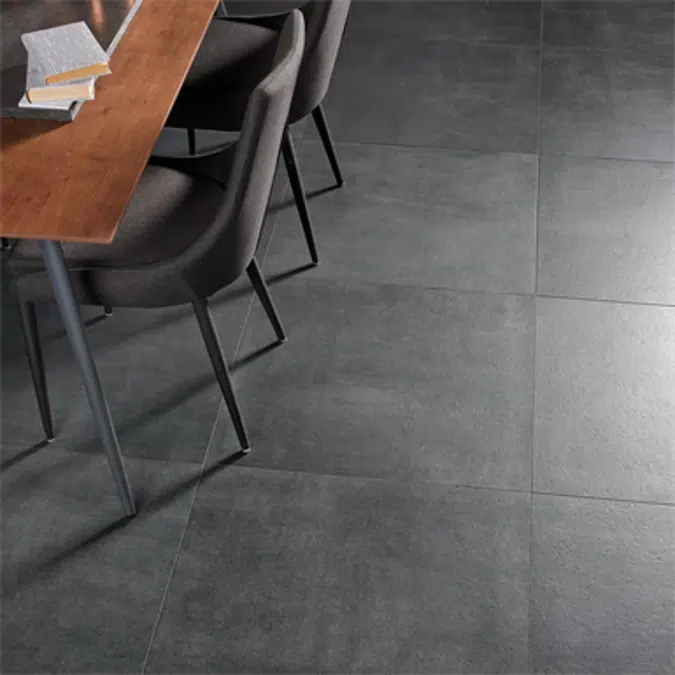 Collection Boreal colour Black Floor Tiles