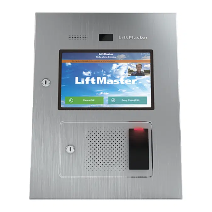 BIM objects - Free download! CAPXLV Connected Access Portal, High ...