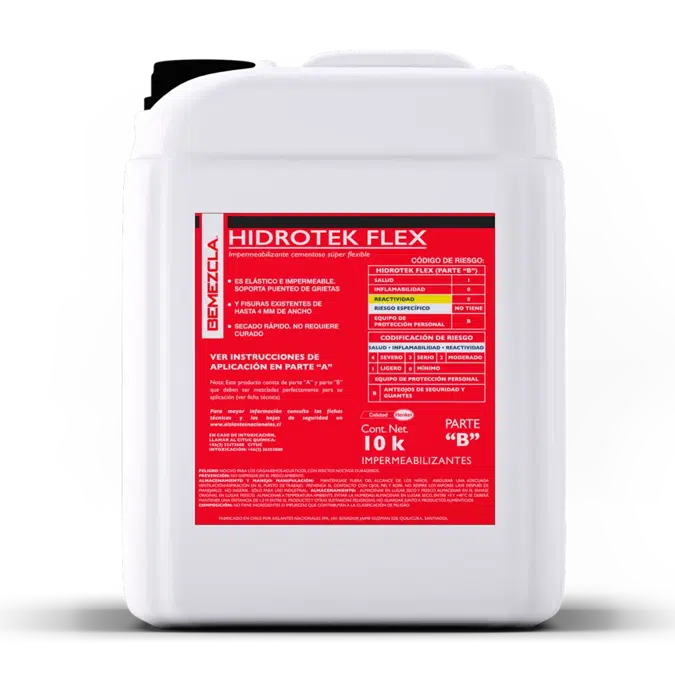 Impermeabilizante cementoso súper flexible: Hidrotek Flex