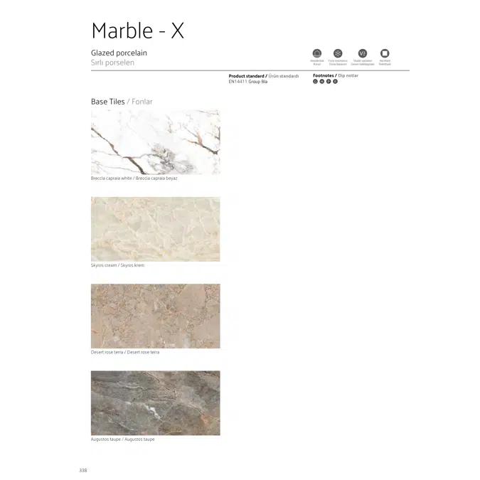 Marble-X VitrA Tile Collection