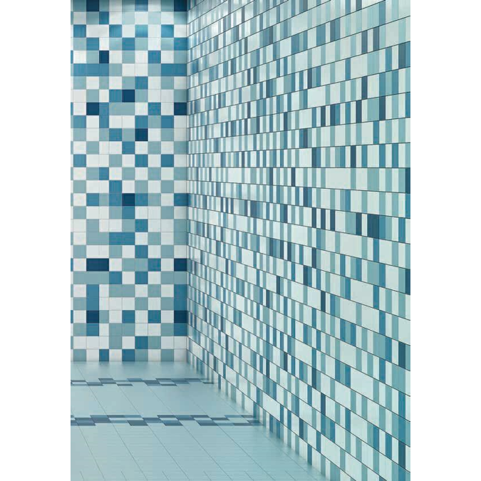 BIM objects Free download! PRO Color Aqua Mix VitrA Tile Collection