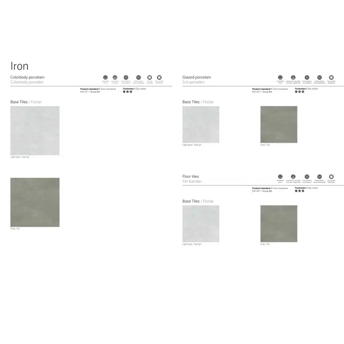 Iron VitrA Tile Collection