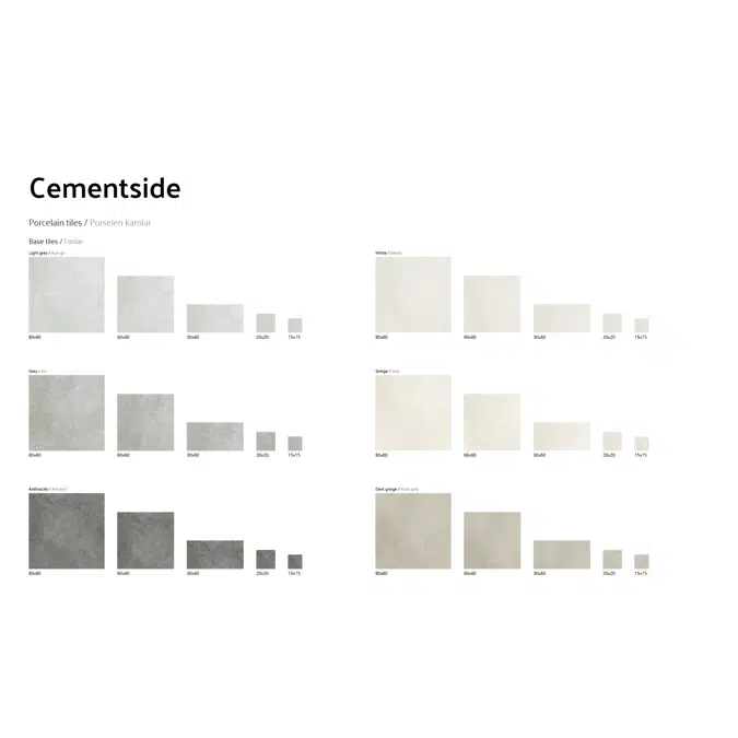 Cementside VitrA Tile Collection