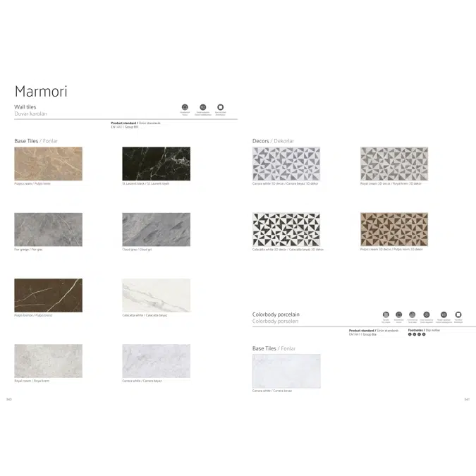 Marmori VitrA Tile Collection