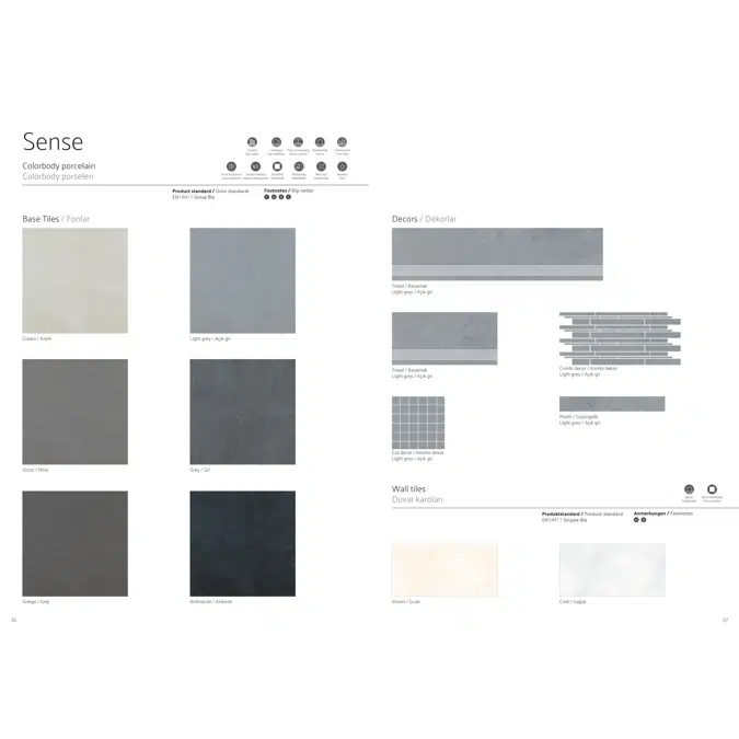 Sense VitrA Tile Collection