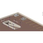 toitures-terrasses accessibles aux véhicules avec éléments porteurs en béton en climat de plaine - csfe - modèles d'objets génériques étanchéité