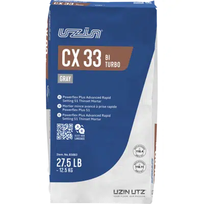 Image for Thinset Mortar - CX33-BiTurbo