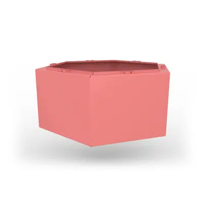 Image pour Planter Small Hex Ext Rosenlund