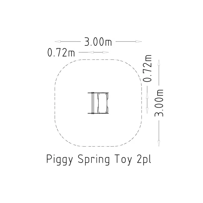 Spring Toy Piggy