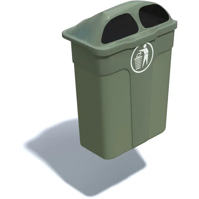 Litter Bin Kattfot 60L