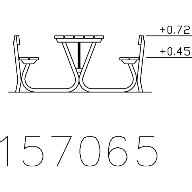 Picnic Table Ljung