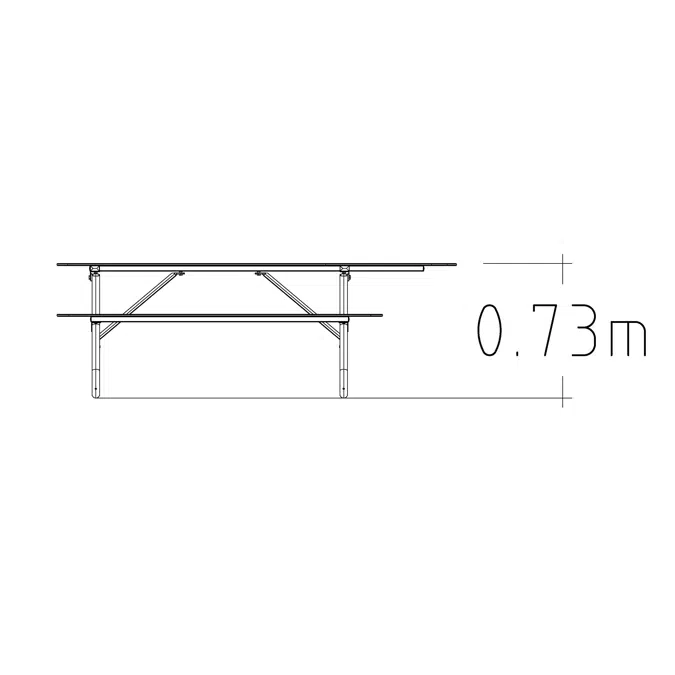 Picnic Table Olvon (HPL)