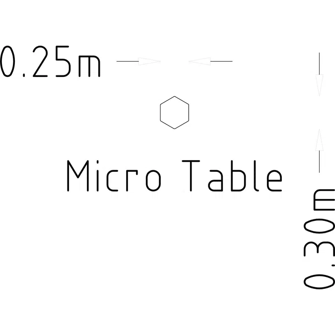 Table Micro Rosenlund