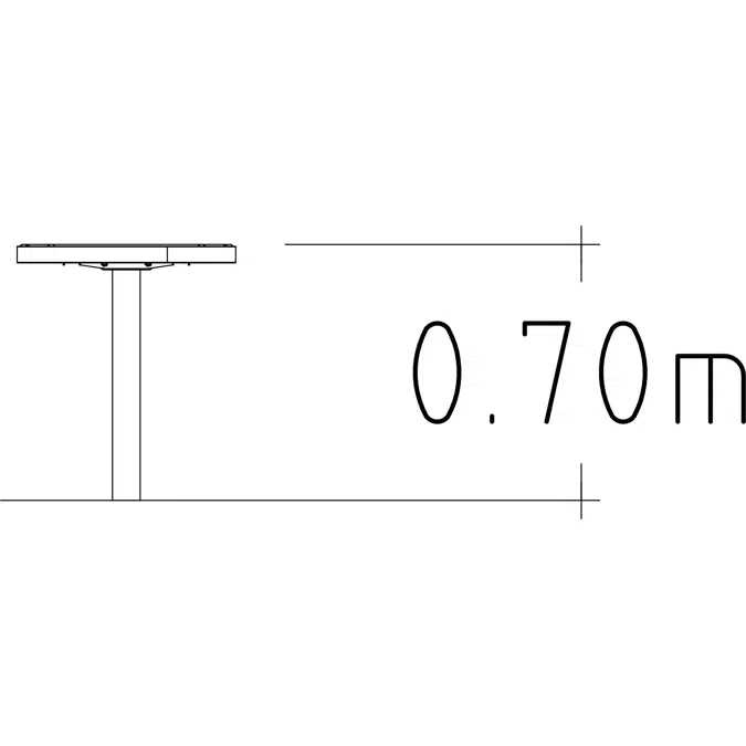 Table Round Mini Sofiero Ø600