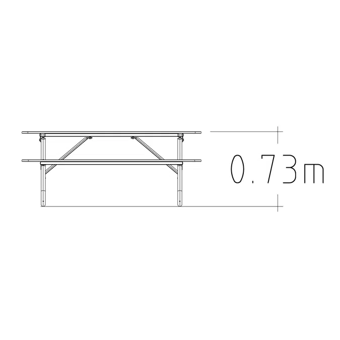 Picnic Table Linnea (HPL)