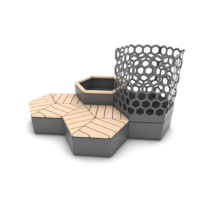 Planter & Seating Rosenlund
