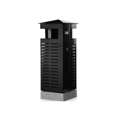 Litterbin Nora 70L with Ashtray