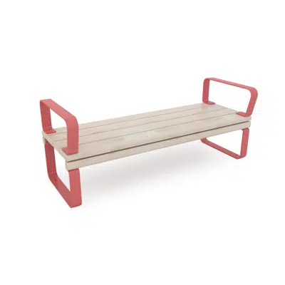 Image for Park Bench Rosenlund with Armrests