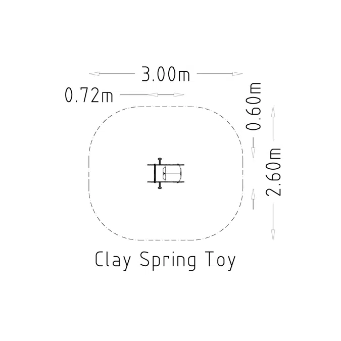 Fjädergunga Clay