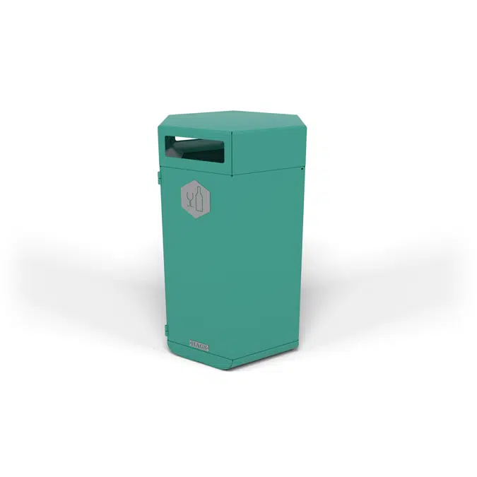 Rosenlund Recycle Bin Glass
