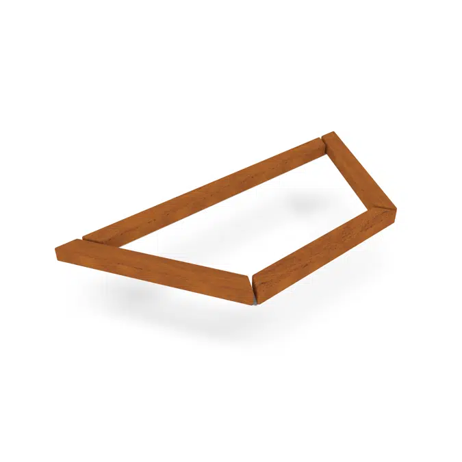 Planter Frame Half Hex Rosenlund