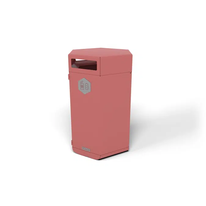 Rosenlund Recycle Bin Metal