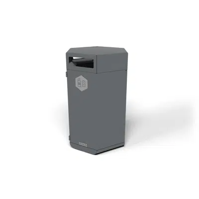 Image for Rosenlund Recycle Bin Metal